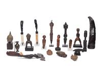A Collection of Ethnographic Figures and Items