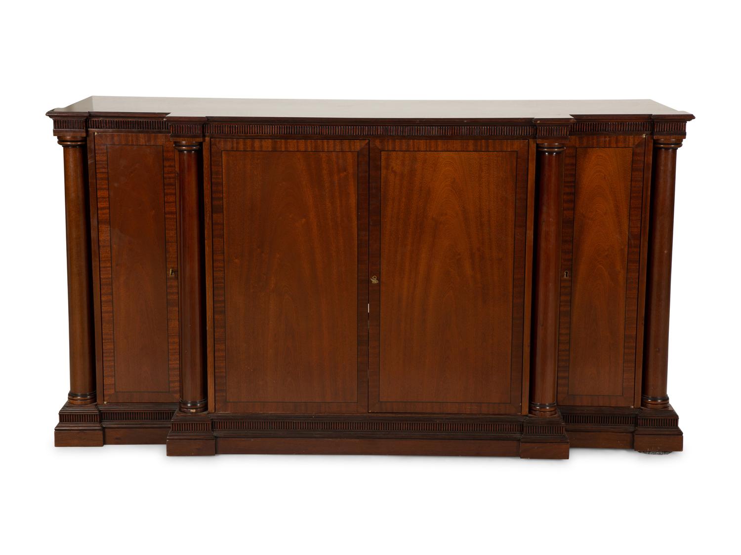 A Regency Style Mahogany Sideboard