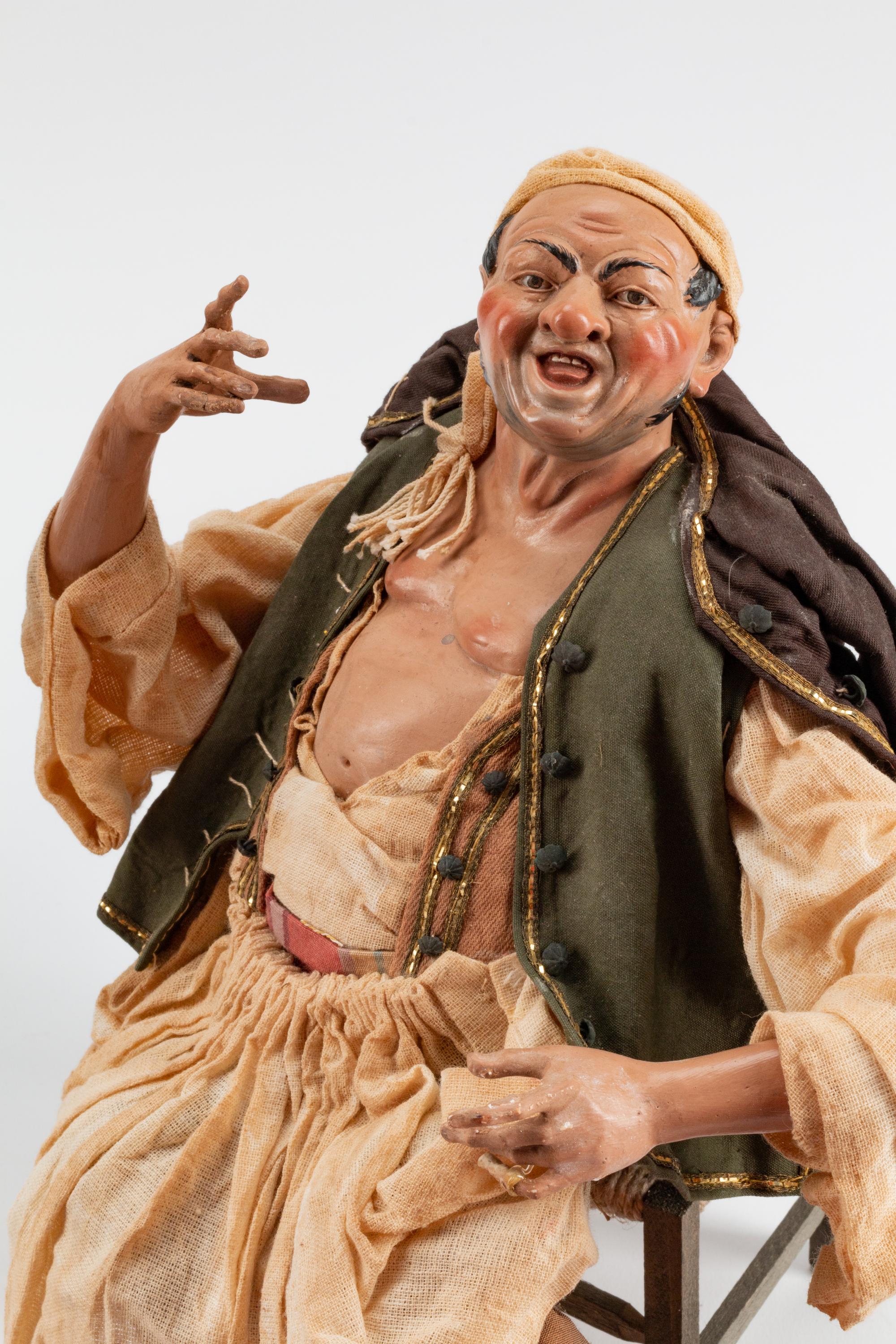 Three Neapolitan Market Figures — 19TH CENTURY