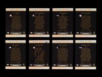 A Group of Eight 1997 Donruss Diamond Kings Signed Autograph Baseball Cards,