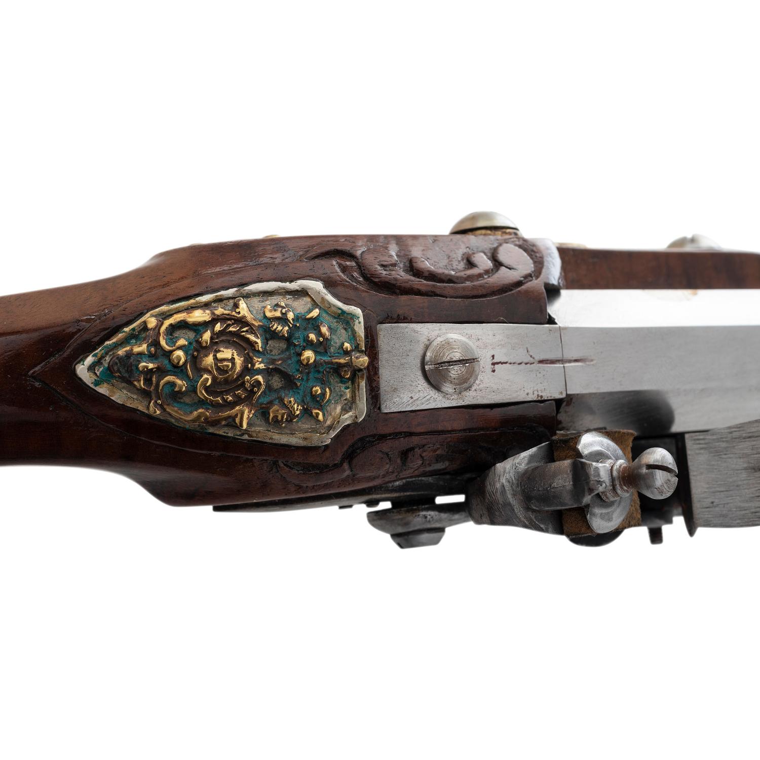 Contemporary Cased Flintlock Pistols