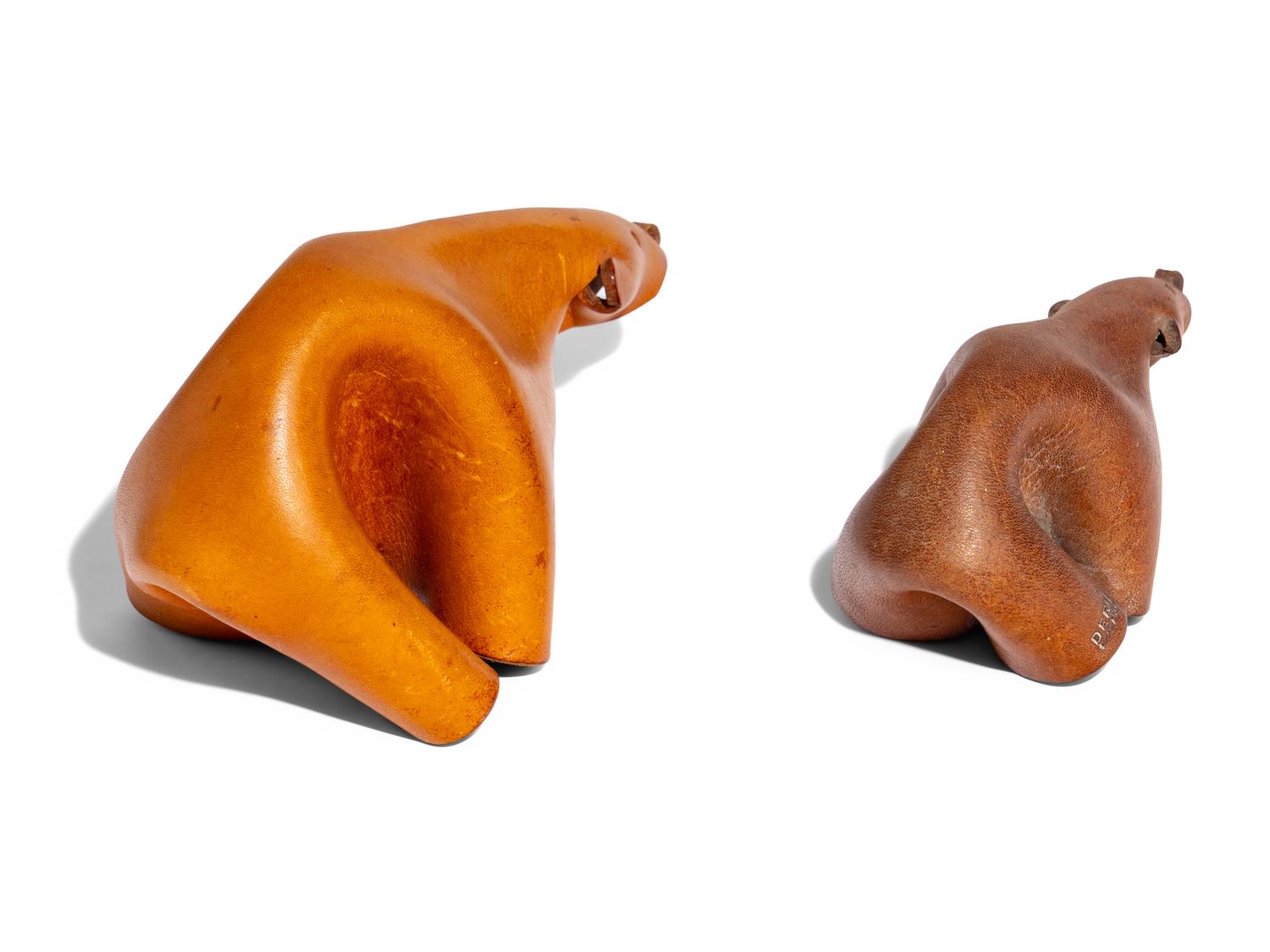 Two Leather Bears