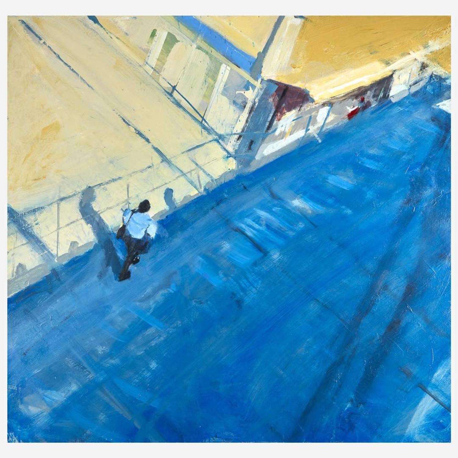 David Kapp (American, B. 1953) Under the El