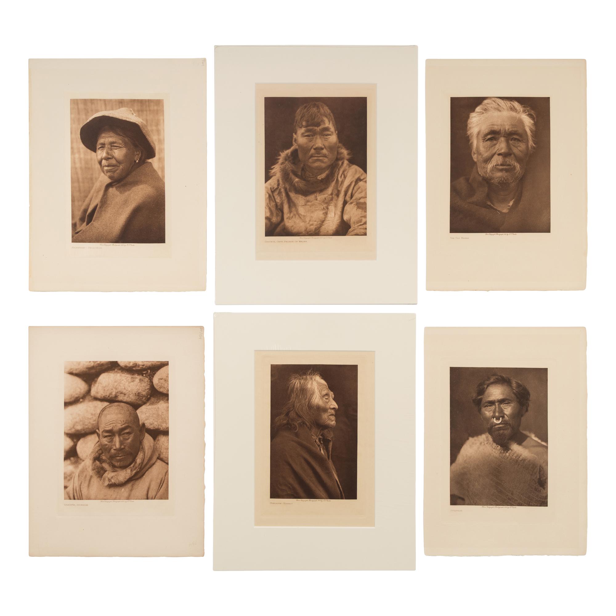 Photogravures Documenting Native Subjects and Activities in Vancouver, British Columbia, and the Northwest Coast