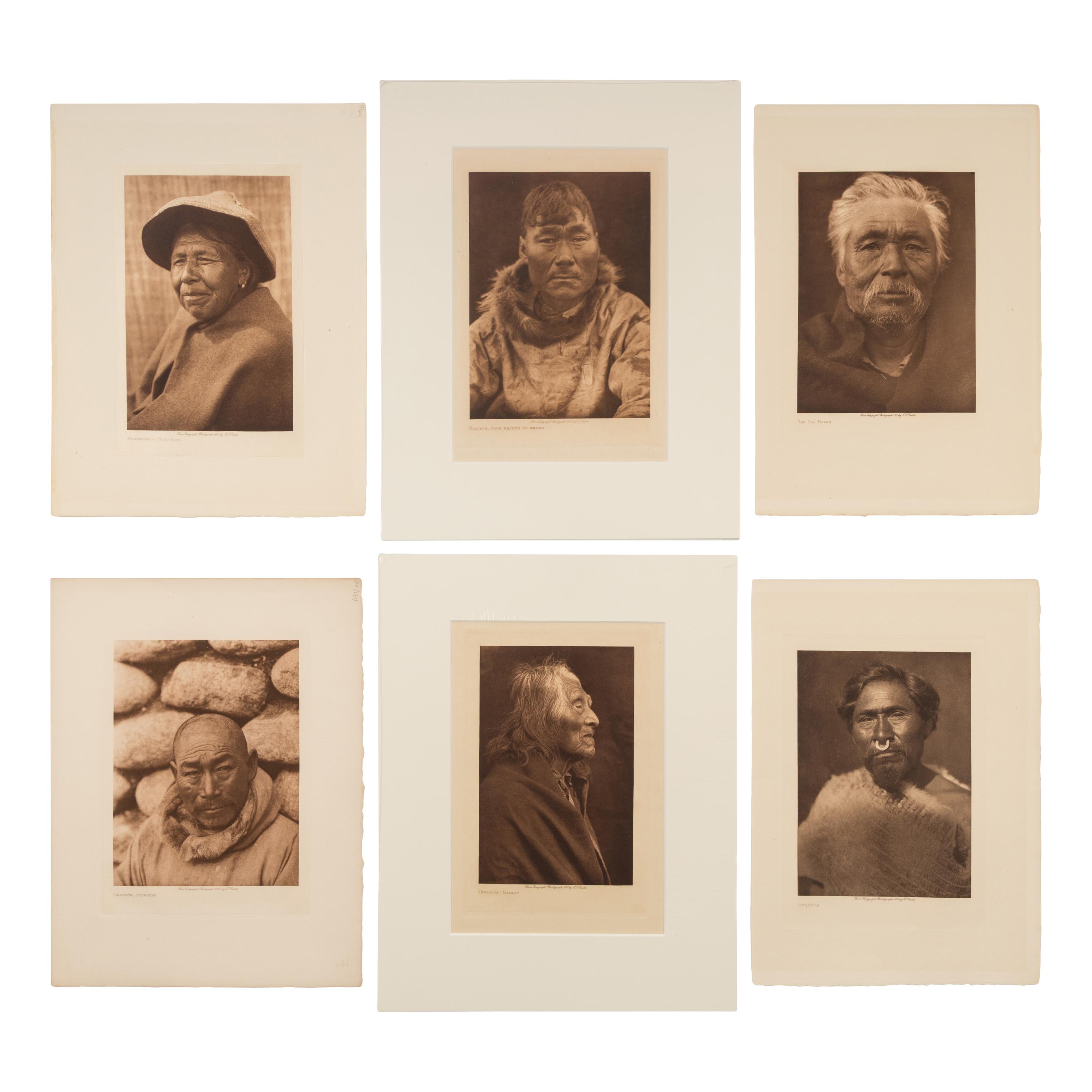 Photogravures Documenting Native Subjects and Activities in Vancouver, British Columbia, and the Northwest Coast