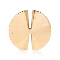 NANNA DITZEL FOR GEORG JENSEN, YELLOW GOLD BROOCH