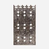 Samuel Yellin (American, b. Ukraine, 1884-1940) Large Iron Switch Plate for an Elevator, Philadelphia, PA, circa 1920s