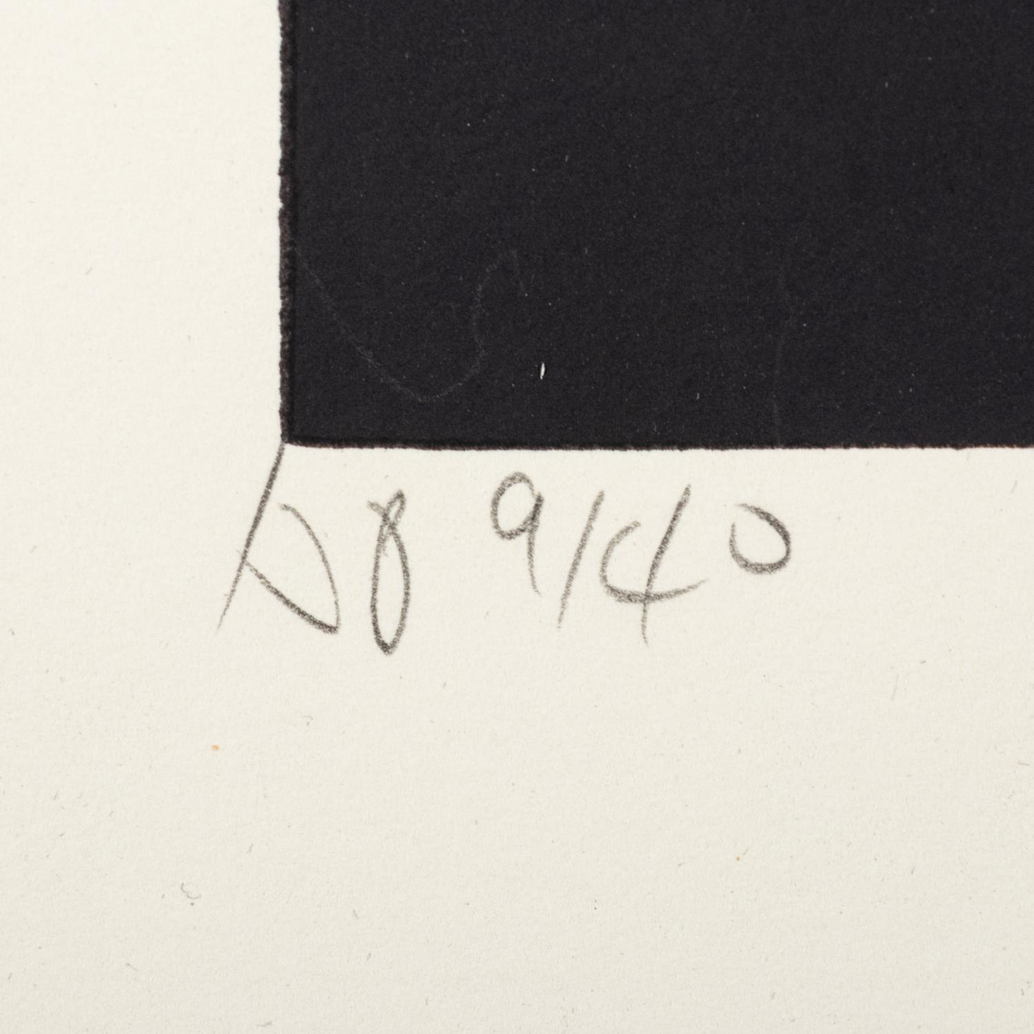 Eight prints (with portfolio case), 1980-1985