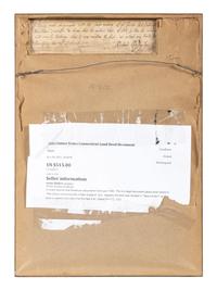 [CONNECTICUT]. Land deed for New London, Connecticut, 12 May 1683.