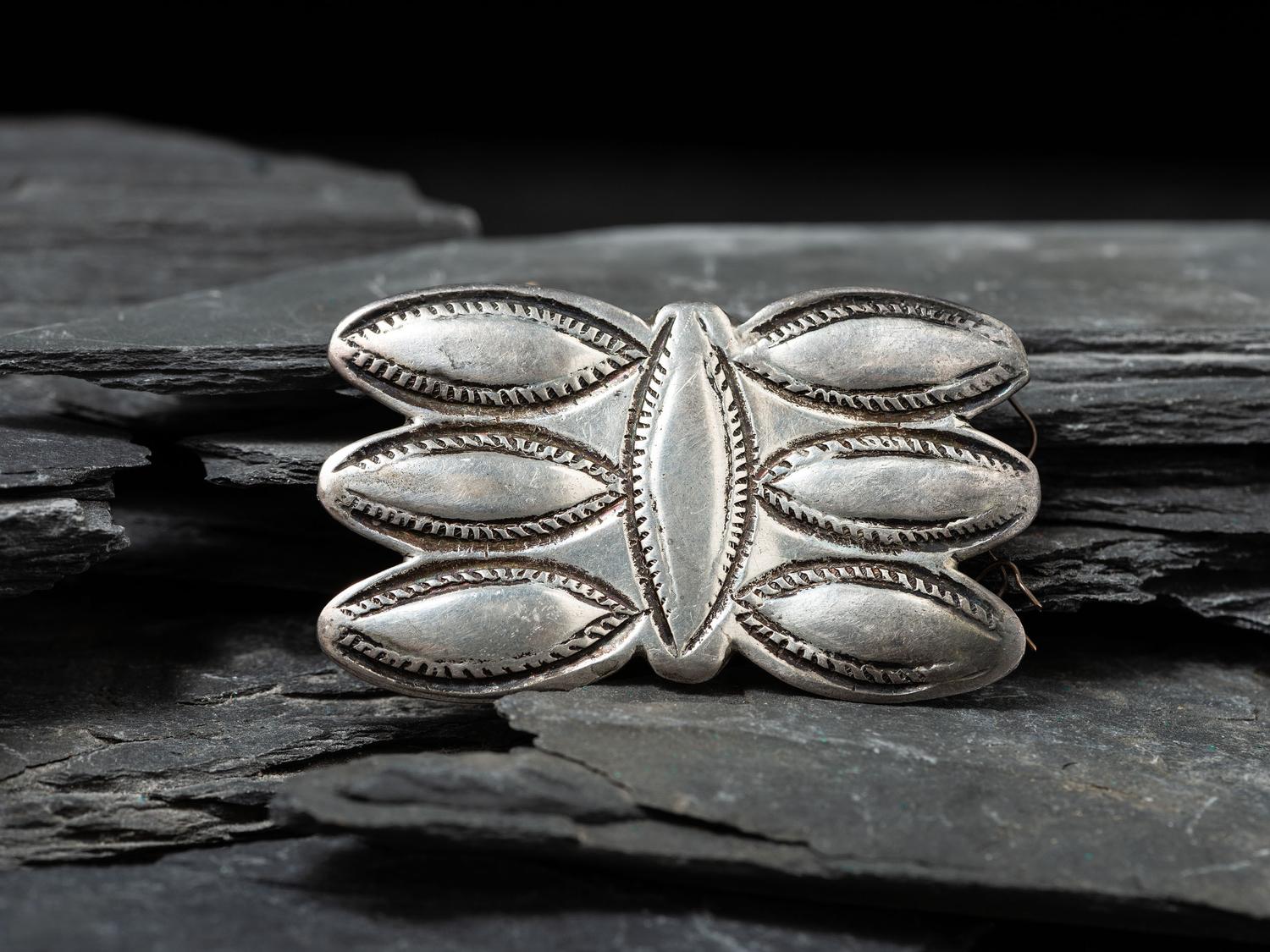 Early Navajo Ingot Manta Decoration, Collected by Hoffman Birney (1891-1958)