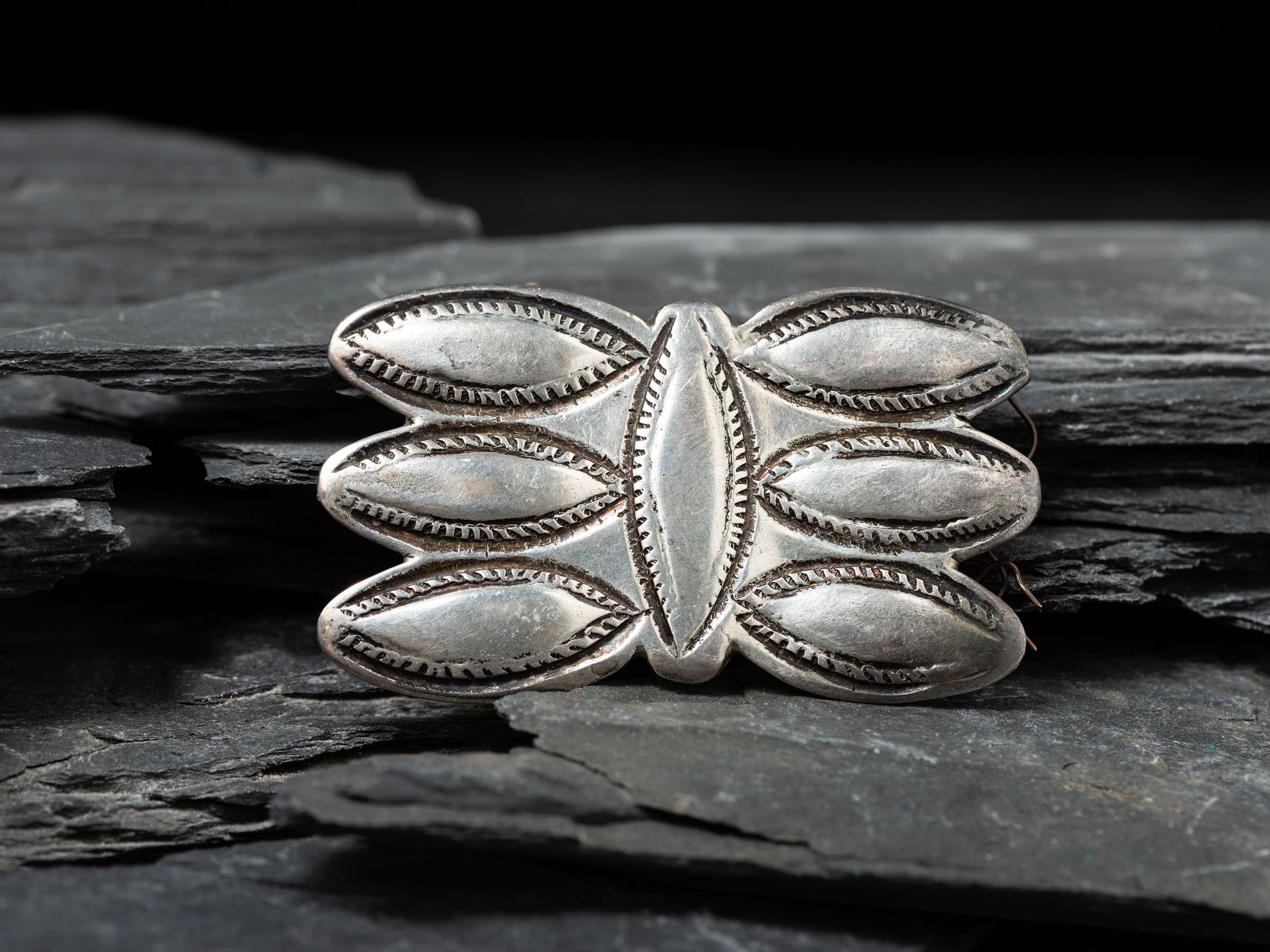 Early Navajo Ingot Manta Decoration, Collected by Hoffman Birney (1891-1958)