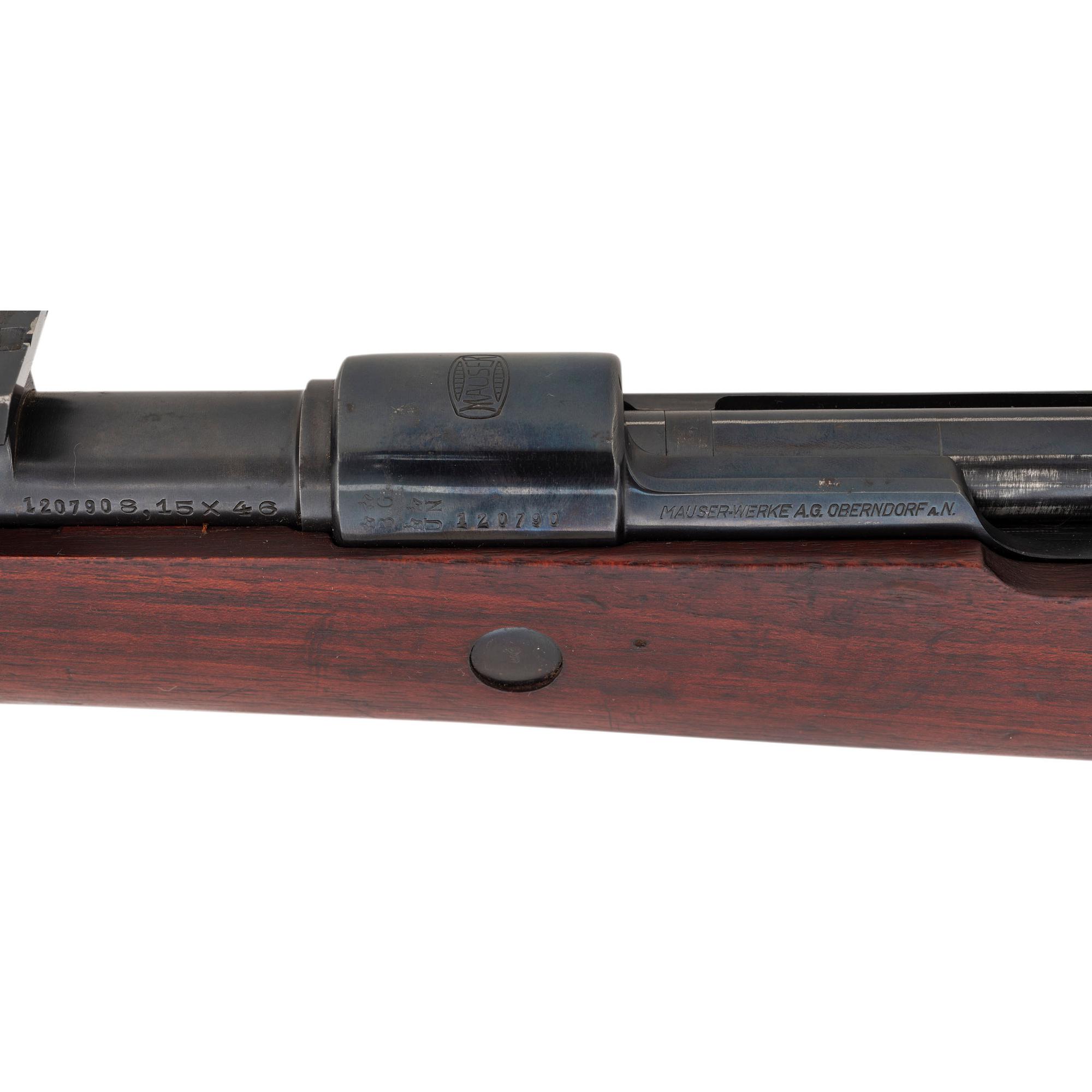 ** Pre-War Mauser Banner K98 Rifle with Star of David Cartouche