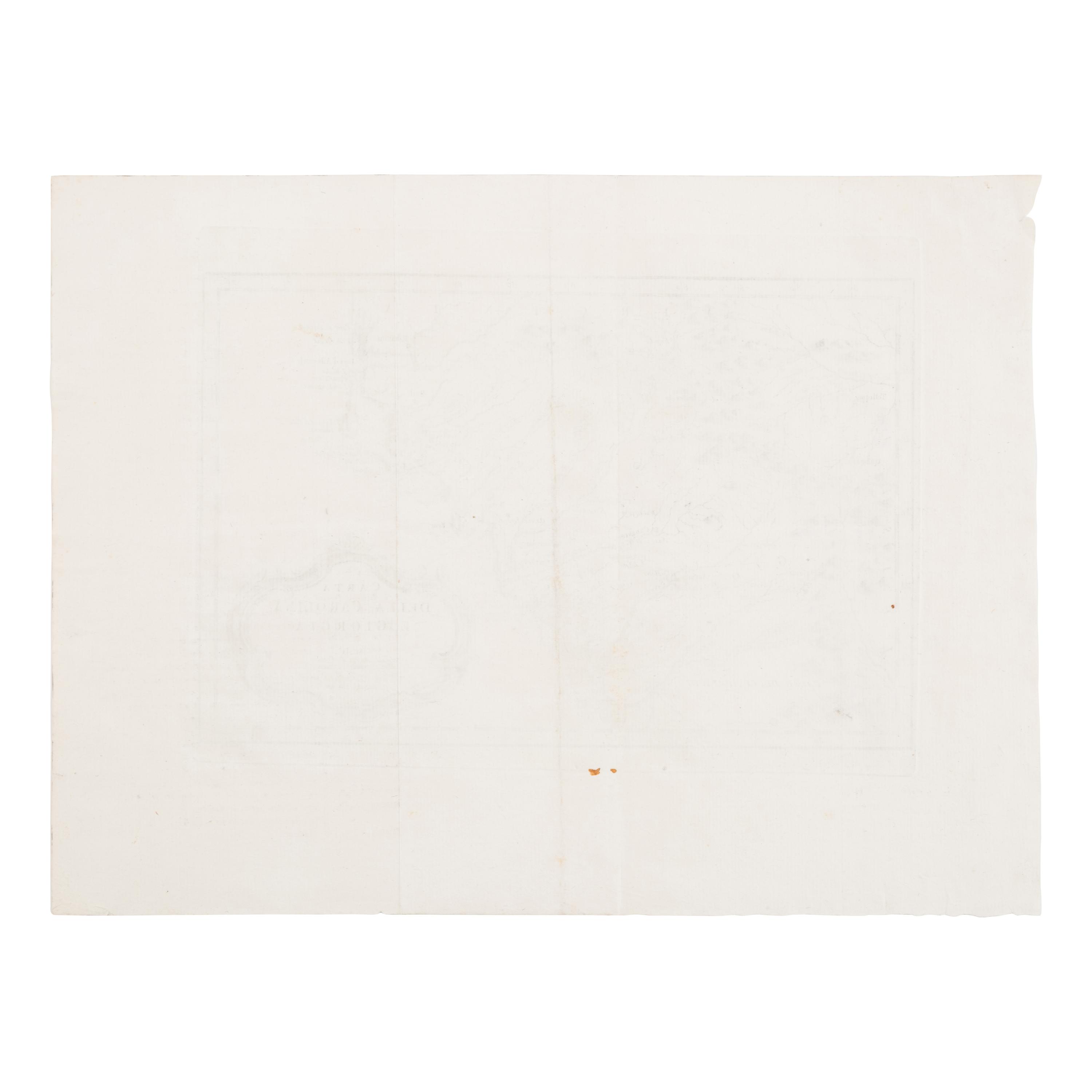 [Map]. Speed, John (1551/52-1629). A New Description of Carolina. London: Thomas Basset and Richard Chiswell, 1676.