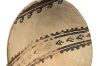 A Chancay Polychrome Dish
