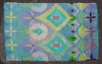 A Cynthia Sargent Hand Woven Wool Rug 9 feet 2 inches x 6 feet 10 inches. — MID 20TH CENTURY