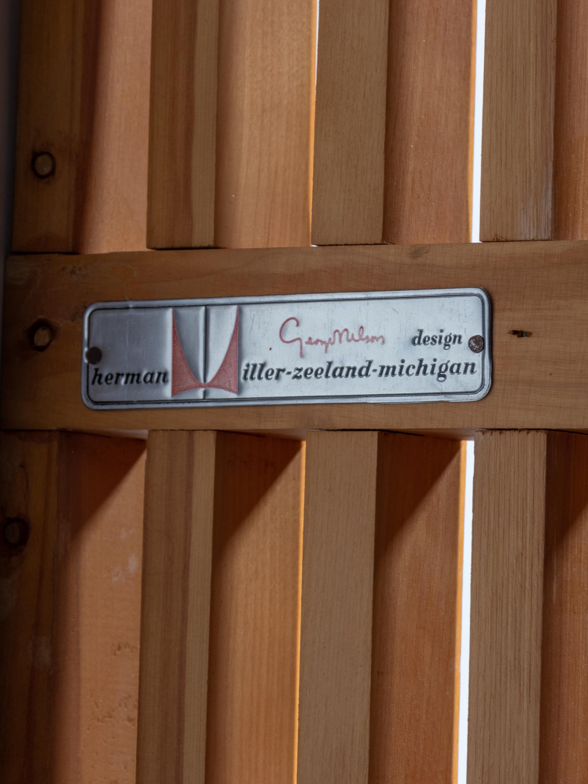 Slat Bench, model 4690 Herman Miller, USA