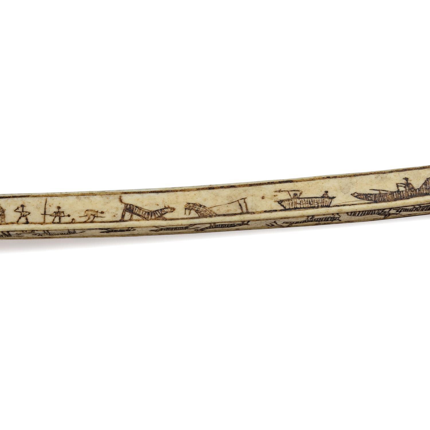 Alaskan Native Decorated Pump Drill