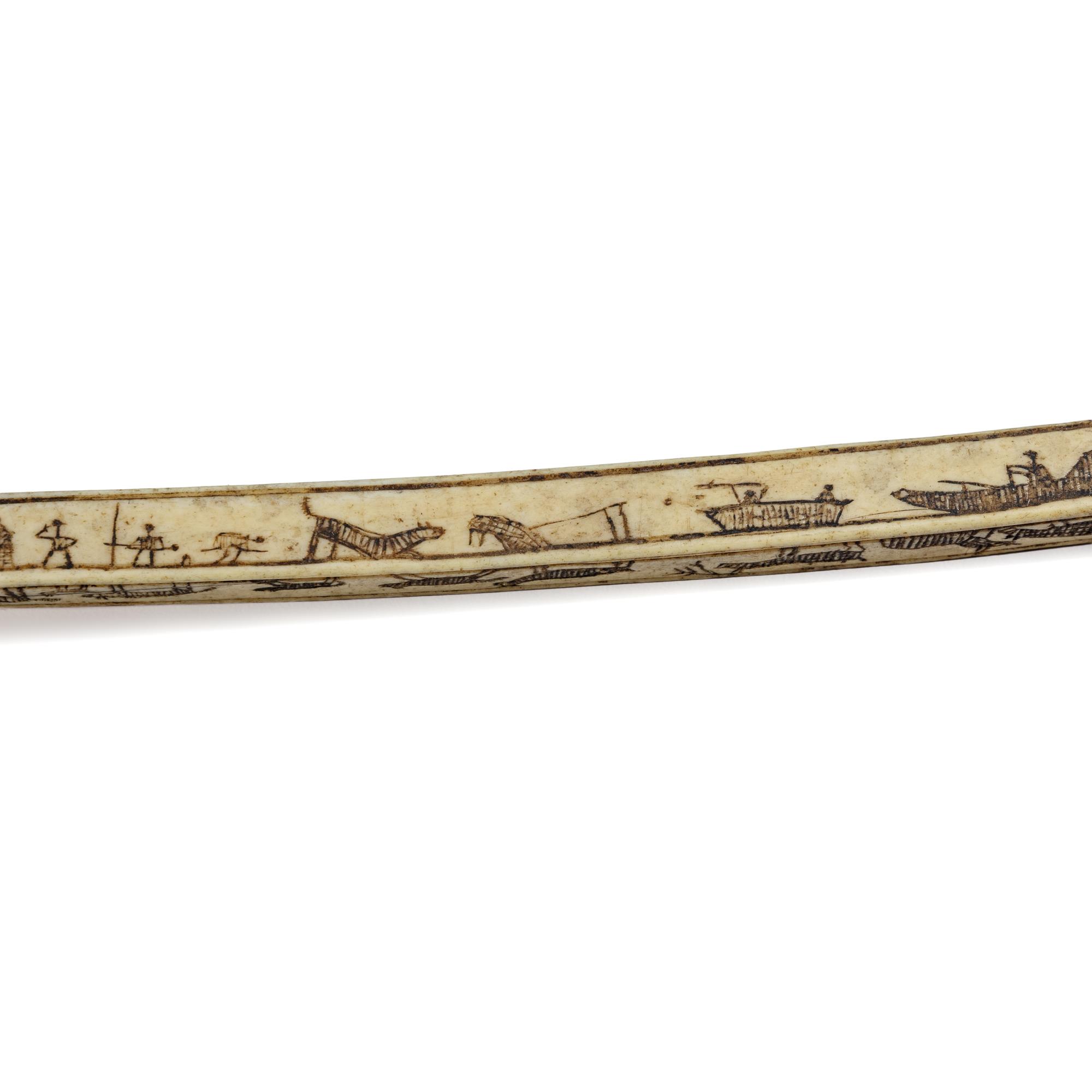 Alaskan Native Decorated Pump Drill
