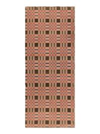 Two Cotton and Wool Jacquard Coverlets
