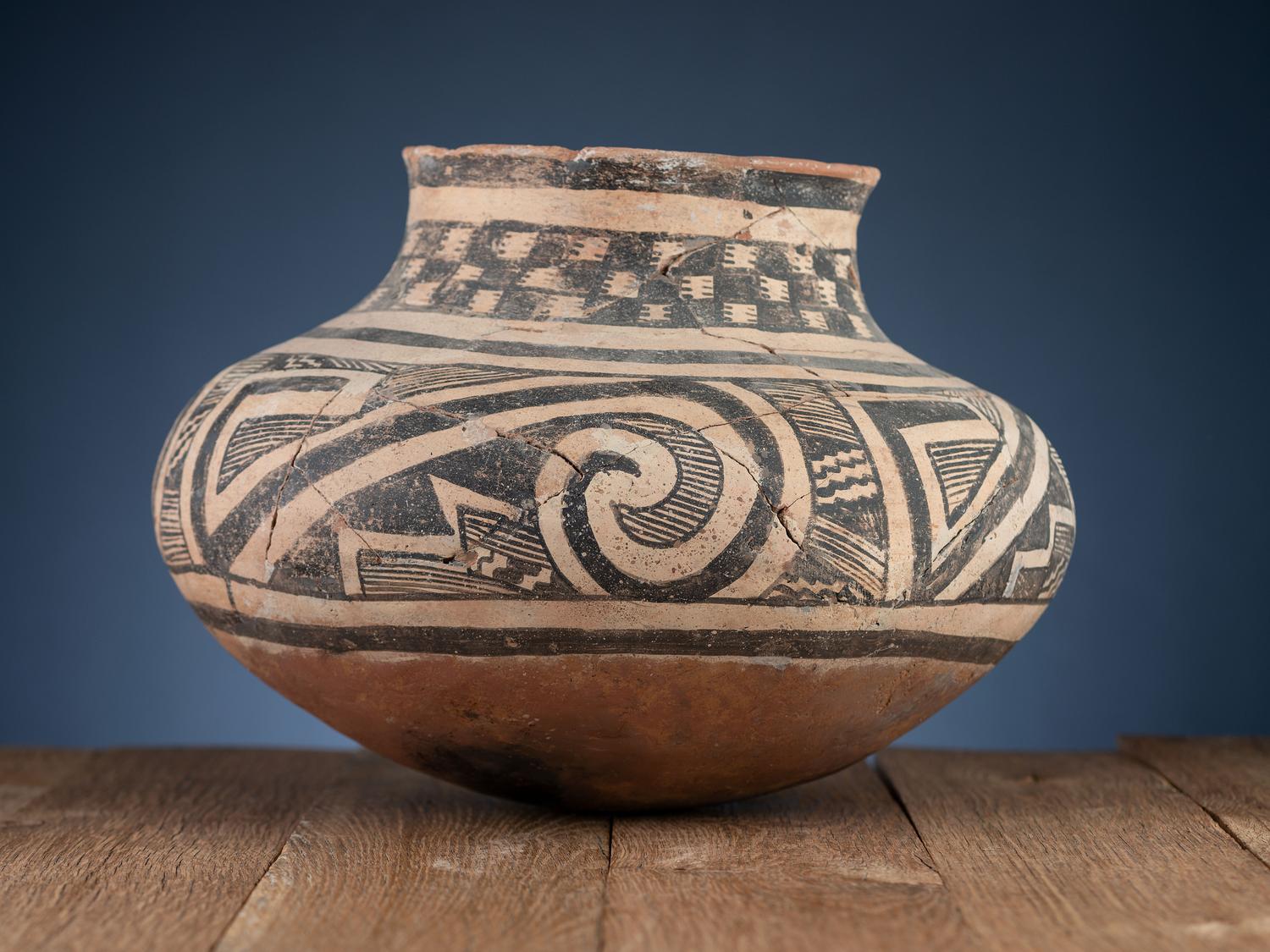 Gila Polychrome Pottery Olla