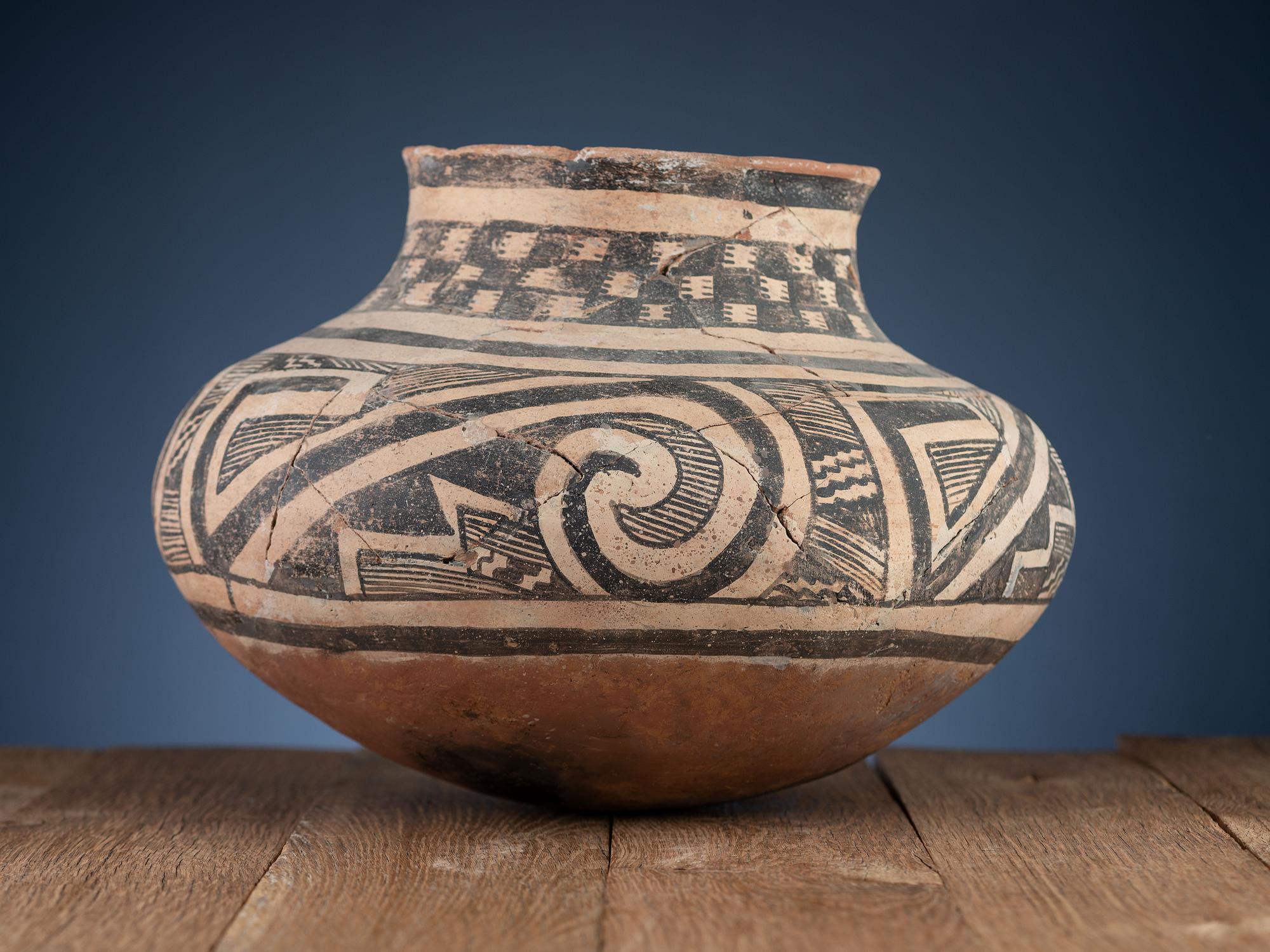 Gila Polychrome Pottery Olla