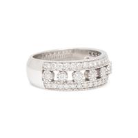 KWIAT, DIAMOND EARRINGS AND RING
