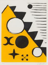 Alexander Calder, (American, 1898-1976), Untitled (La Scie et les Boules), c. 1965
