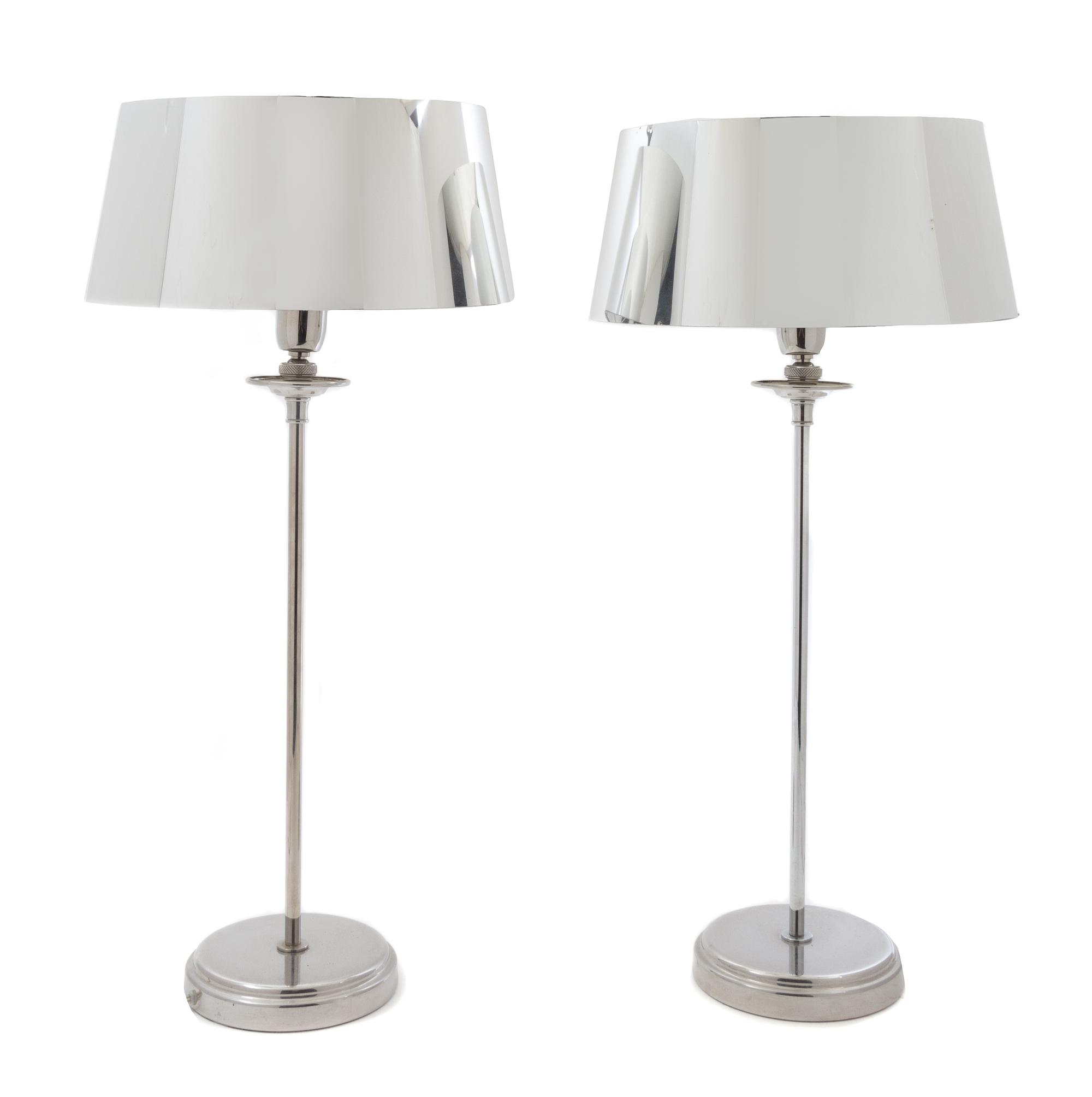 A Pair of Anna Lari Giada Table Lamps Height 21 5/8 inches. — DESIGNED BY GIORGIO GANDELLINI, 1978