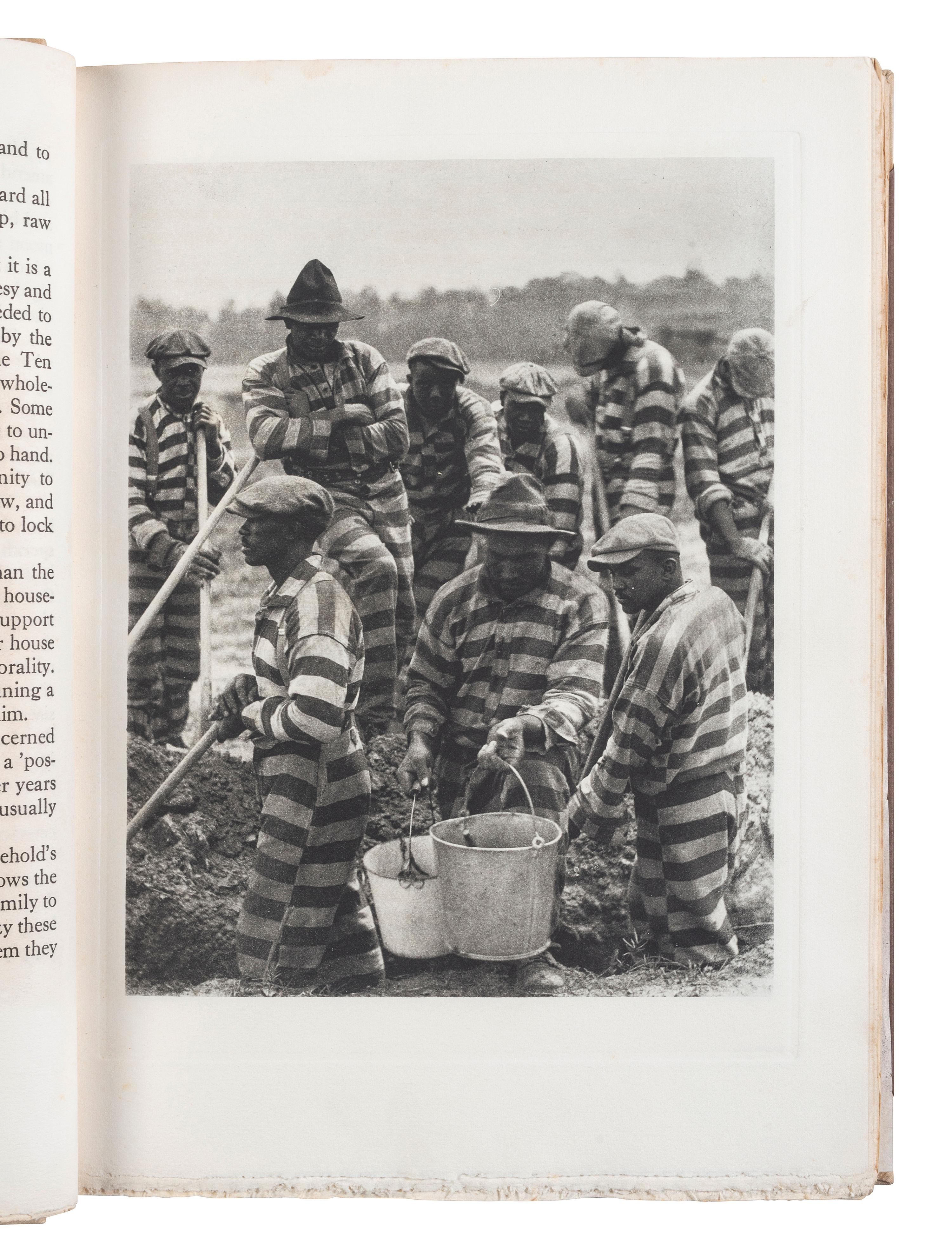 [ENSLAVEMENT]. ULMANN, Doris, and PETERKIN, Julia. Roll, Jordan, Roll. Text by Julia Peterkin. The Photographic Studies by Doris Ulmann. New York: Robert O. Ballou, 1933.