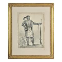 [Native Americana] [Catlin, George] Osceola. of Florida [Copy] Drawn on Stone by Geo. Catlin from His Original Portrait