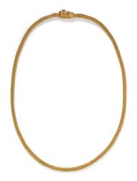 YELLOW GOLD NECKLACE