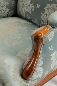 A Louis XV Provincial Walnut Bergere — 18TH/19TH CENTURY