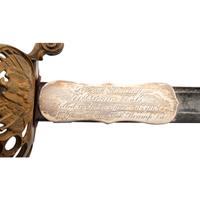 Klingenthal Combination French Hilt Non-Regulation Officer's Sword of Lt. George W. Kenney - 71st PA Volunteers aka 1st California Regiment - POW at Balls Bluff and KIA at White Oak Swamp