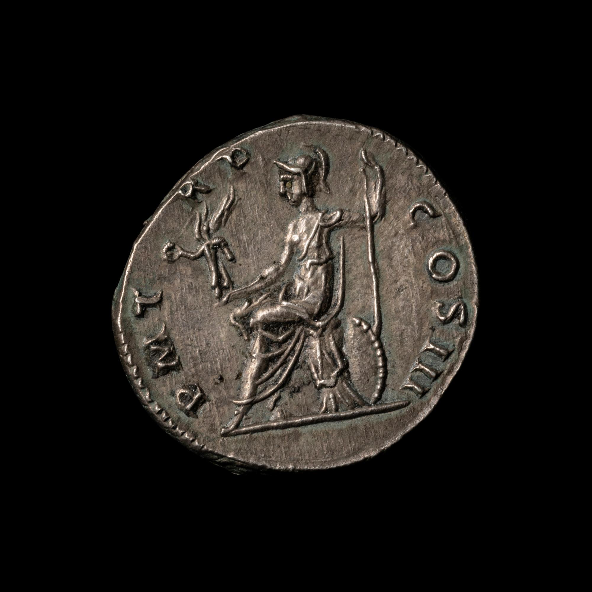 [ANCIENTS] ROMAN EMPIRE. Hadrian (c. 123 AD). Ar Denarius. (3.2 g, 17mm)