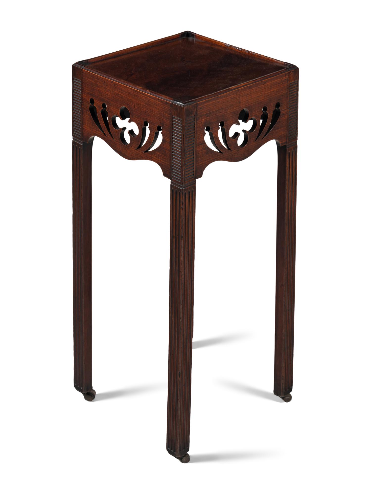 A George III Mahogany Urn Stand