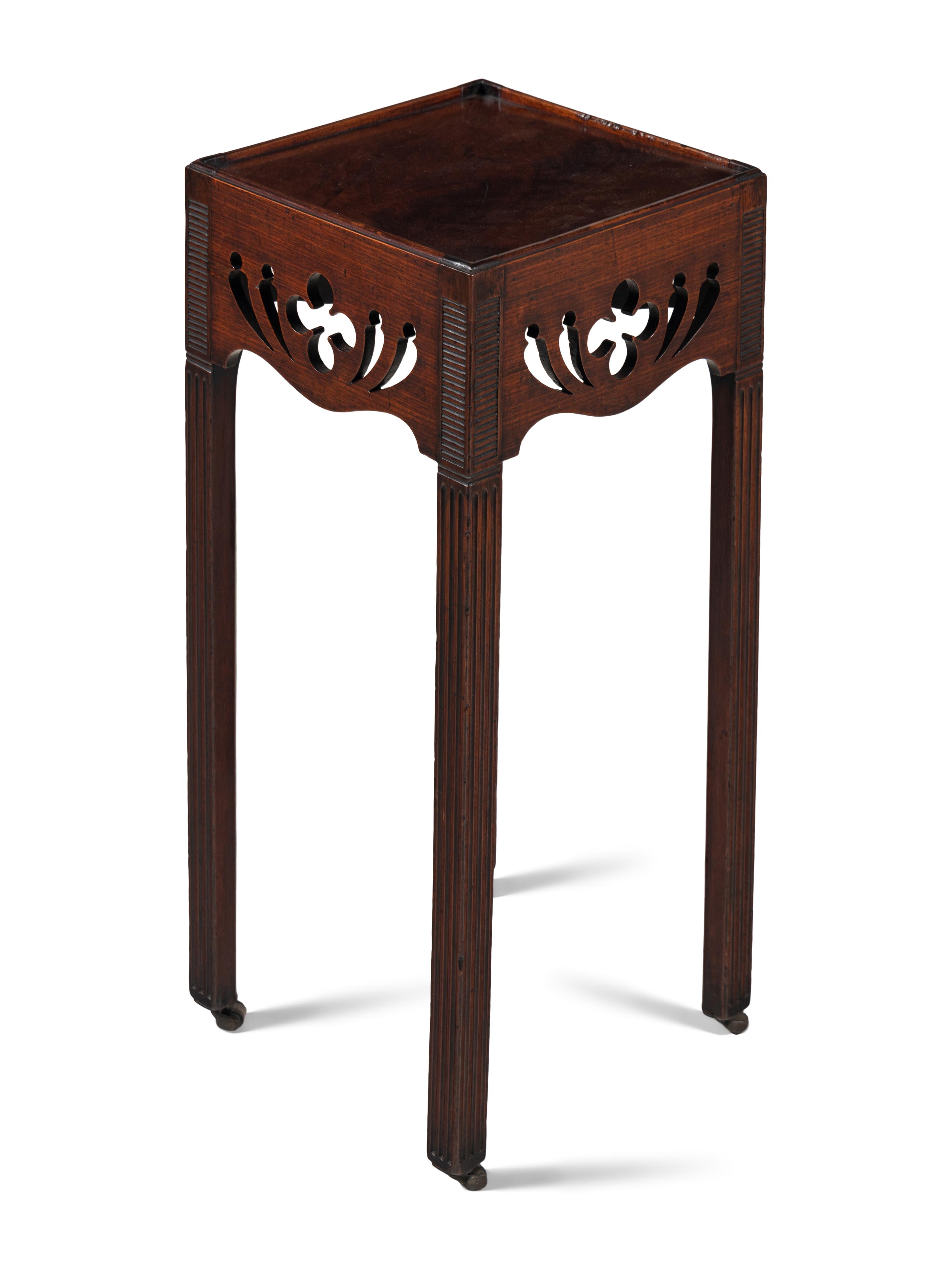 A George III Mahogany Urn Stand