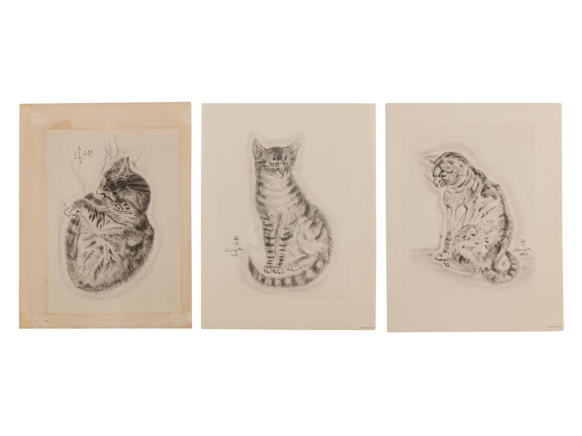 A group of nineteen prints (from A Book of Cats )