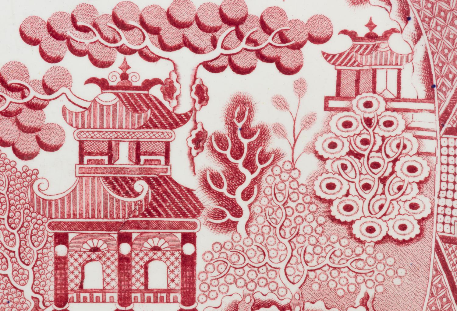 A Davenport Stoneware Platter
