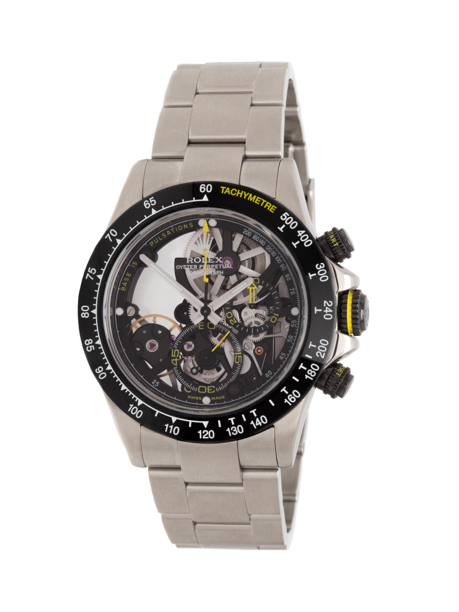 ARTISANS DE GENÈVE, REF. 130W2366 STAINLESS STEEL CHRONOGRAPH WATCH
