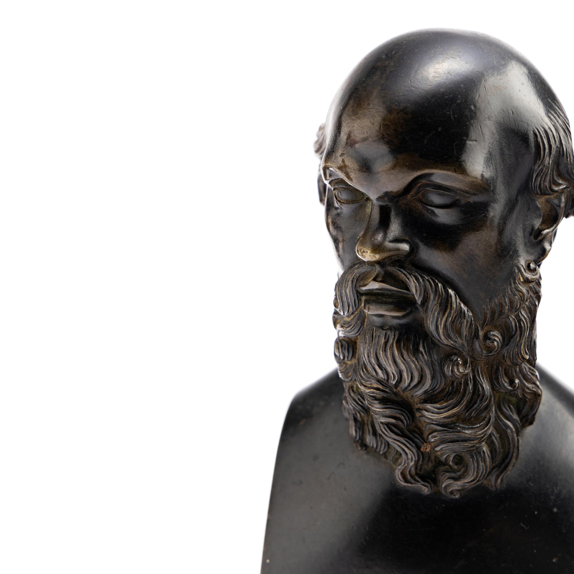 A Collection of Bronze and Cast Metal Busts