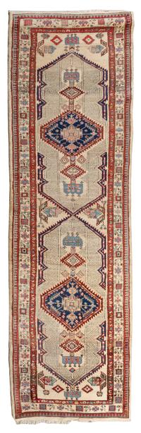 A Persian Serab Wool Runner 11 feet 4 3/4 inches x 3 feet 4 inches.