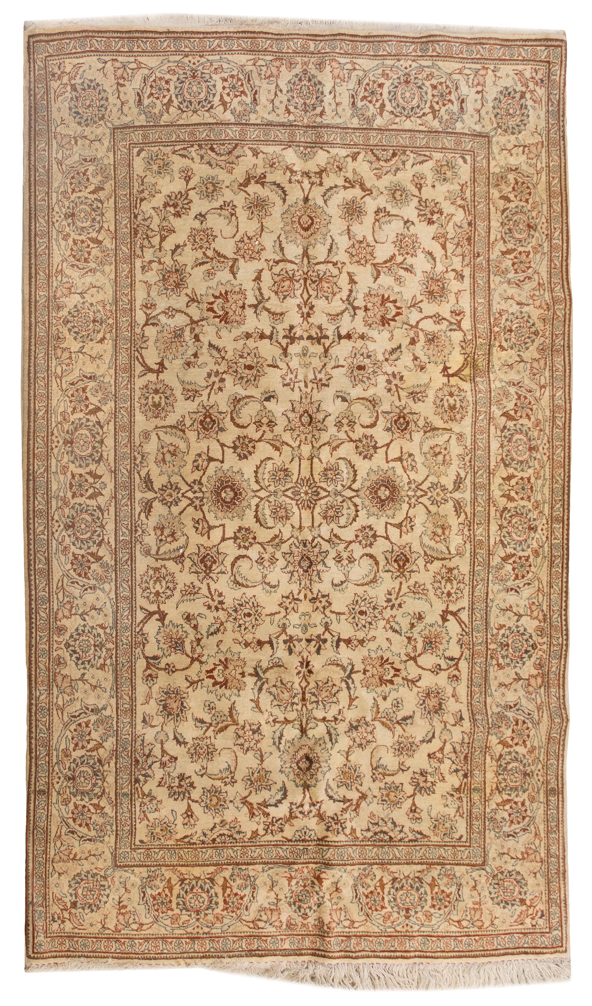 A Persian Wool Rug, 7 feet x 4 feet 4 inches.