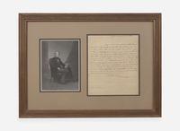 [Presidential] Tyler, John: Autograph Letter, signed