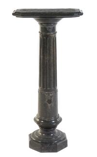 A Continental Marble Pedestal Height 44 1/2 inches.