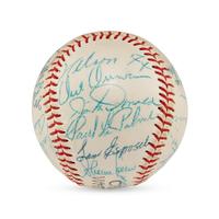 A 1957 Chicago White Sox Team Signed Autograph Baseball,
