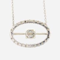A diamond and white gold pendant necklace, Hearts on Fire