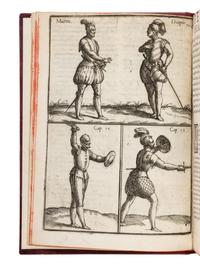 MAROZZO, Achille (1484-1553). [Opera nova]. Arte dell' Armi di Achille Marozzo Bolognese . Venice: Antonio Pinargenti, 1568.