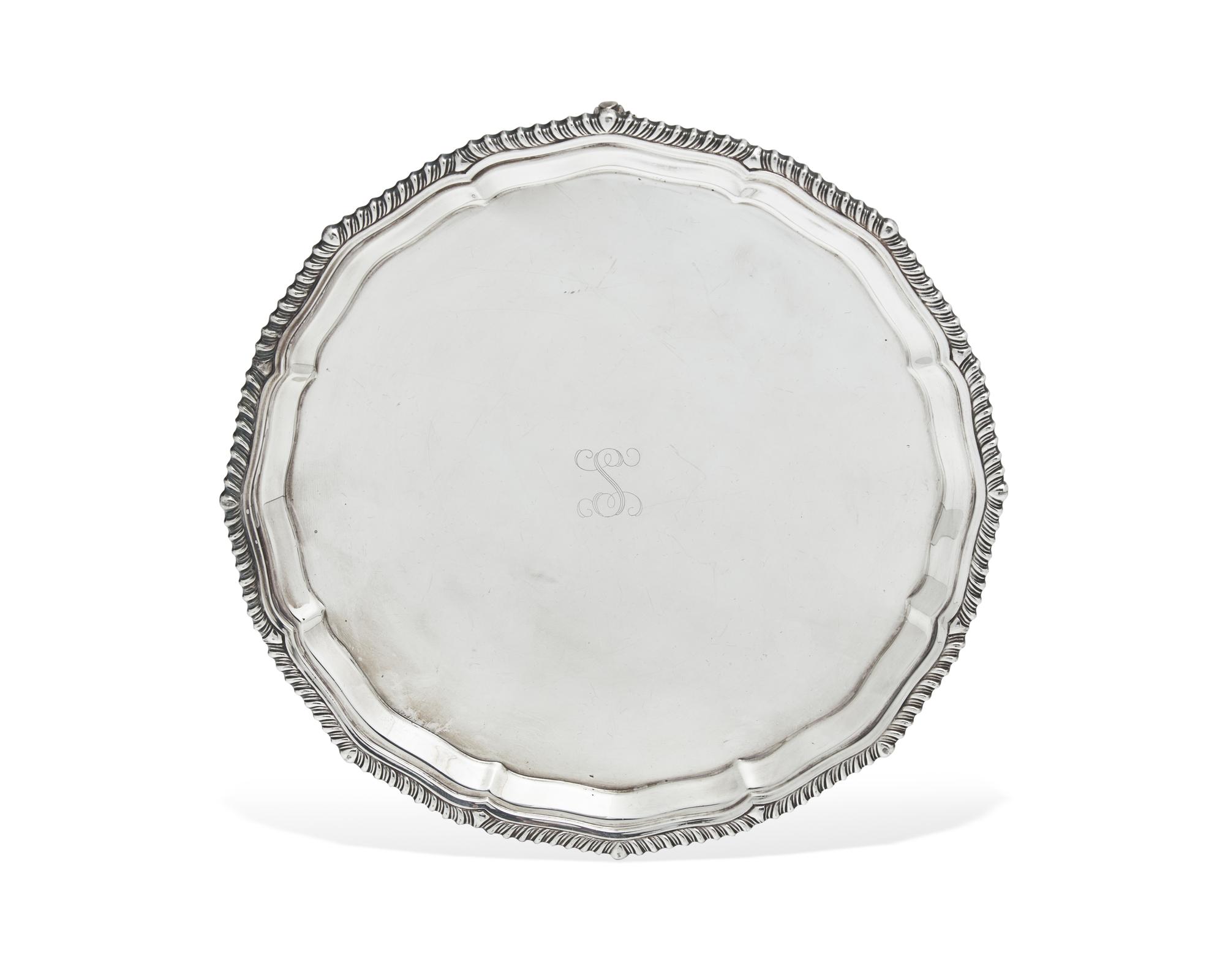 An English Silver Salver