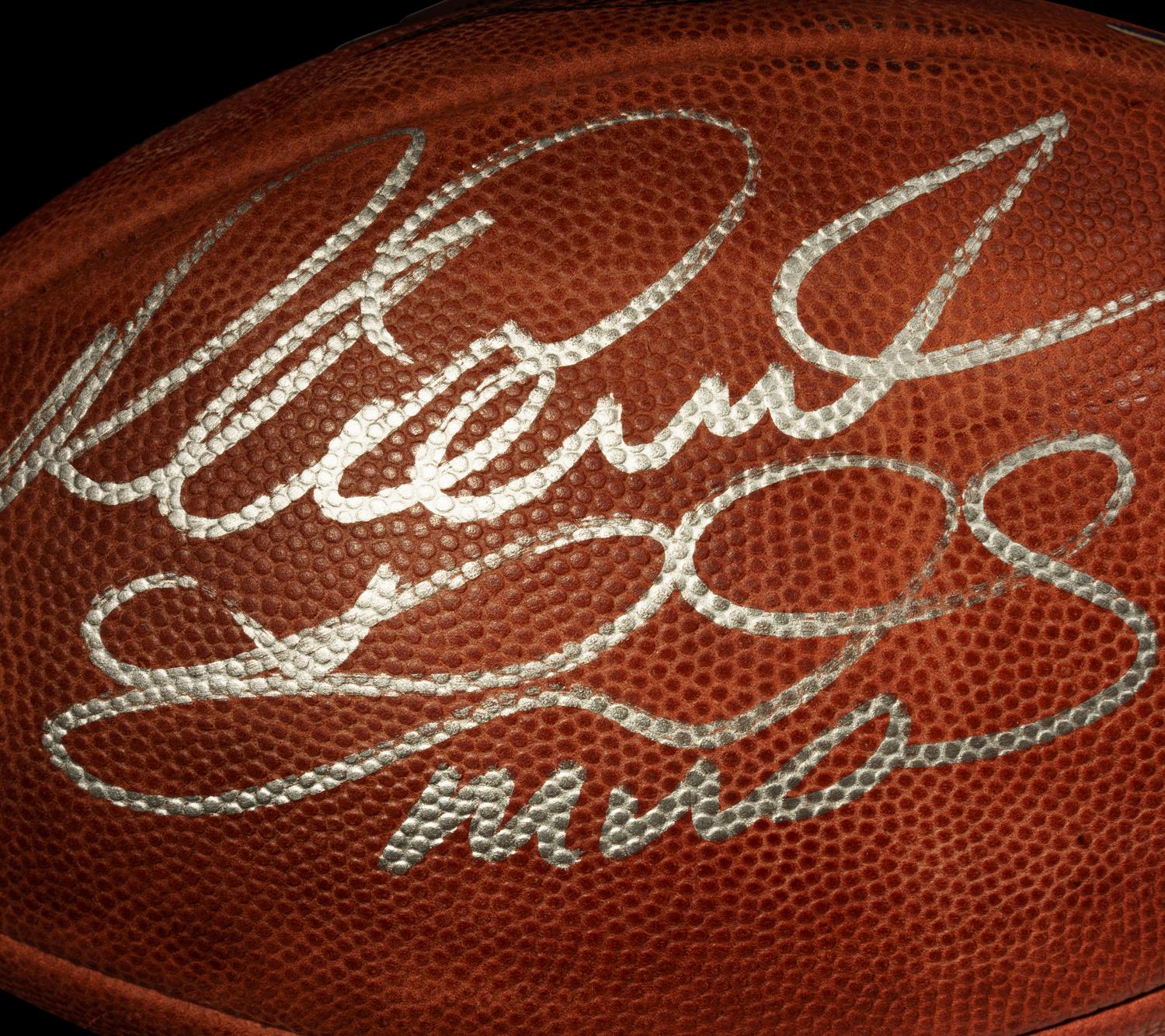 A Group of Chicago Bears Signed Items Including Dick Butkus, Gale Sayers and Brian Urlacher,