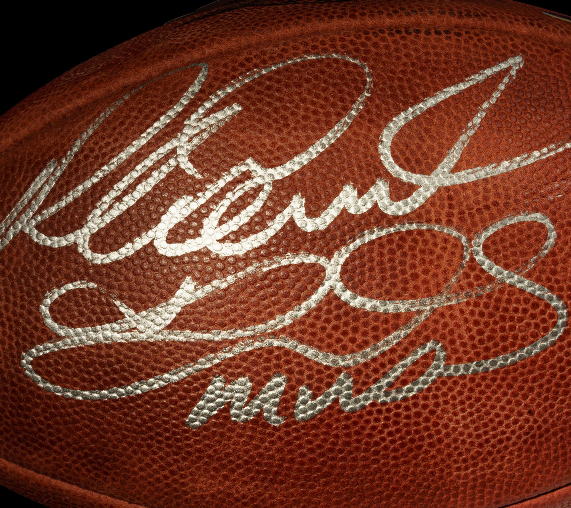 A Group of Chicago Bears Signed Items Including Dick Butkus, Gale Sayers and Brian Urlacher,